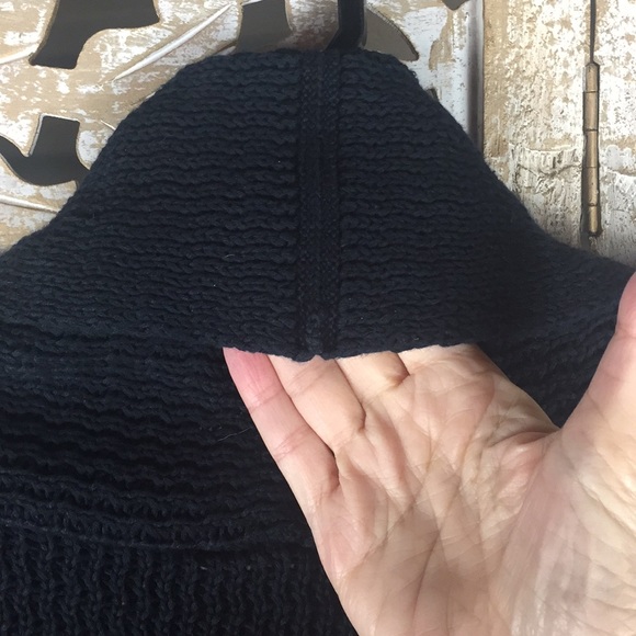 Coldwater Creek Cotton Knit Long Open Sweater Vest - Picture 3 of 6